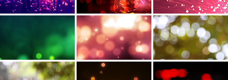 唯美梦幻柔和镜头光晕光斑炫光五彩斑斓舞台背景特效合成视频素材