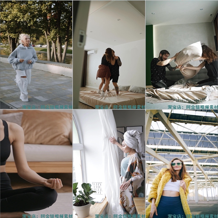 人物日常休闲生活方式vlog记录抖音短视频自媒体高清实拍素材剪辑