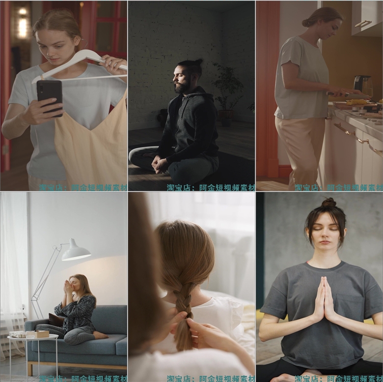 人物日常休闲生活方式vlog记录抖音短视频自媒体高清实拍素材剪辑