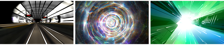 时光隧道穿梭穿越虫洞眩晕螺旋时空动感炫酷LED动态背景视频素材