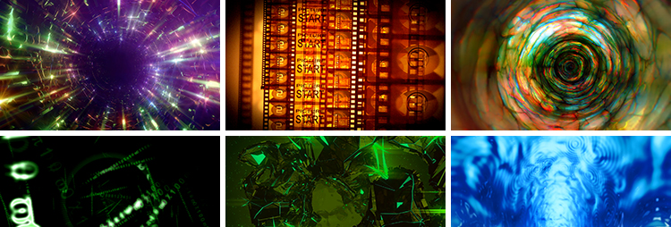 时光隧道穿梭穿越虫洞眩晕螺旋时空动感炫酷LED动态背景视频素材