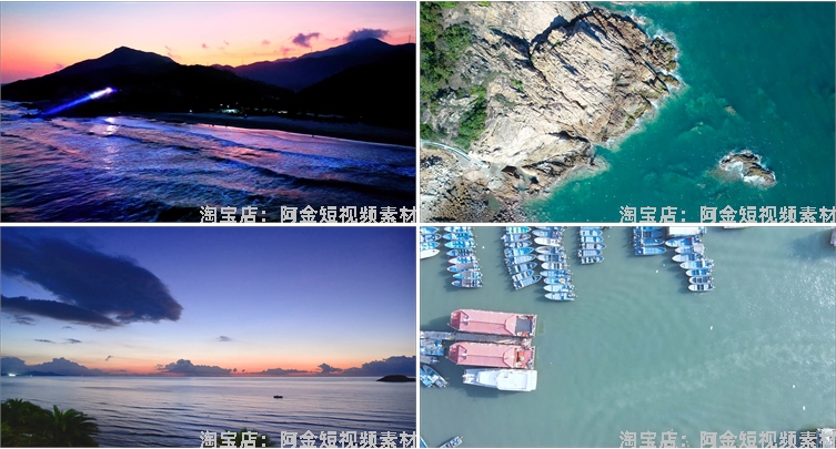 广东惠州城市建筑风光航拍大海风景素材高清旅游自然治愈系短视频