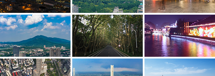 4K南京实拍地标航拍延时风光城市CBD建筑高清自媒体剪辑视频素材