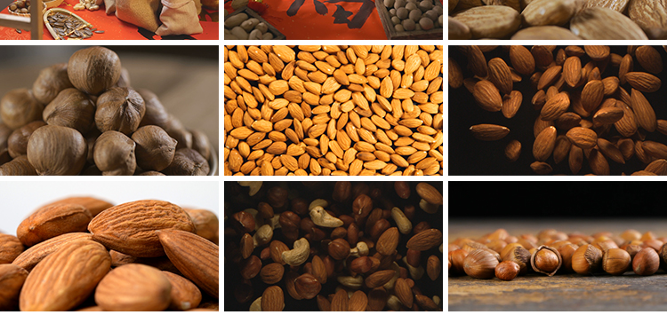 坚果干货春节炒货核桃巴旦木花生杏仁开心果腰果干果剪辑视频素材