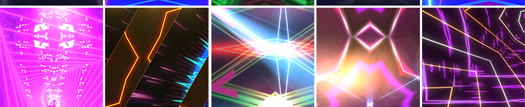 动感炫酷走秀表演手机直播舞台竖屏抖音快手绿幕动态背景视频素材