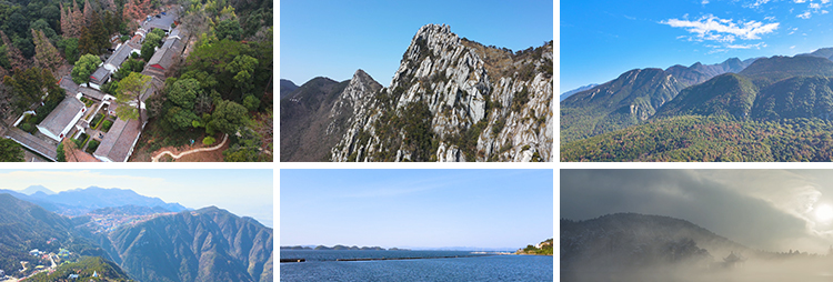 江西庐山风光旅游景点风景中国名山大好河山云雾雪景航拍视频素材