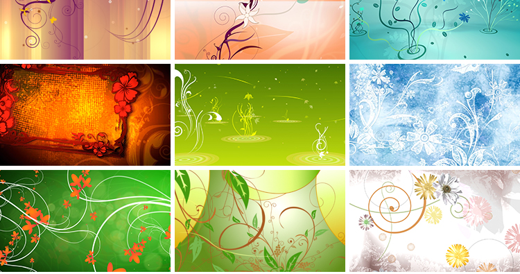 唯美花藤花纹藤蔓生长蔓延婚礼晚会舞台舞蹈LED屏幕背景视频素材