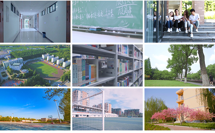 校园青春毕业季图书馆大学校内环境操场教室空镜头实拍短视频素材