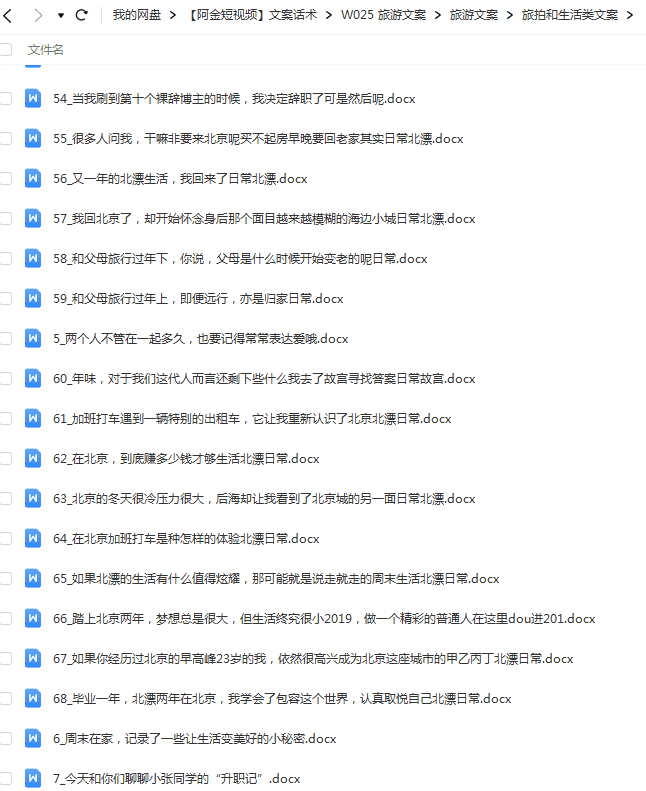 旅游文案解说词旅拍生活景点纪录片朋友圈景物精美旅行文艺句子