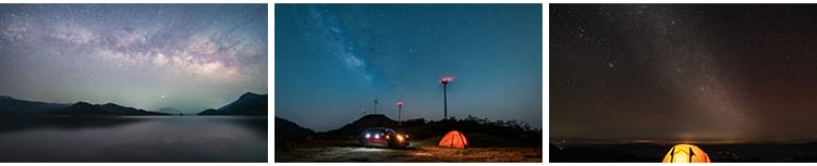 宇宙银河星河夜景摄影蓝色太空璀璨星云星际粒子背景高清图片素材