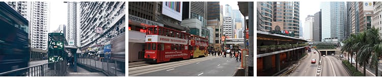 香港街道街头街景建筑夜景实拍城市风光海报设计高清JPG图片素材