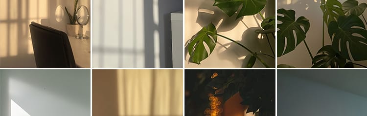 光影氛围室内唯美落日暖光打灯光抖音虚拟直播间背景绿幕图片素材