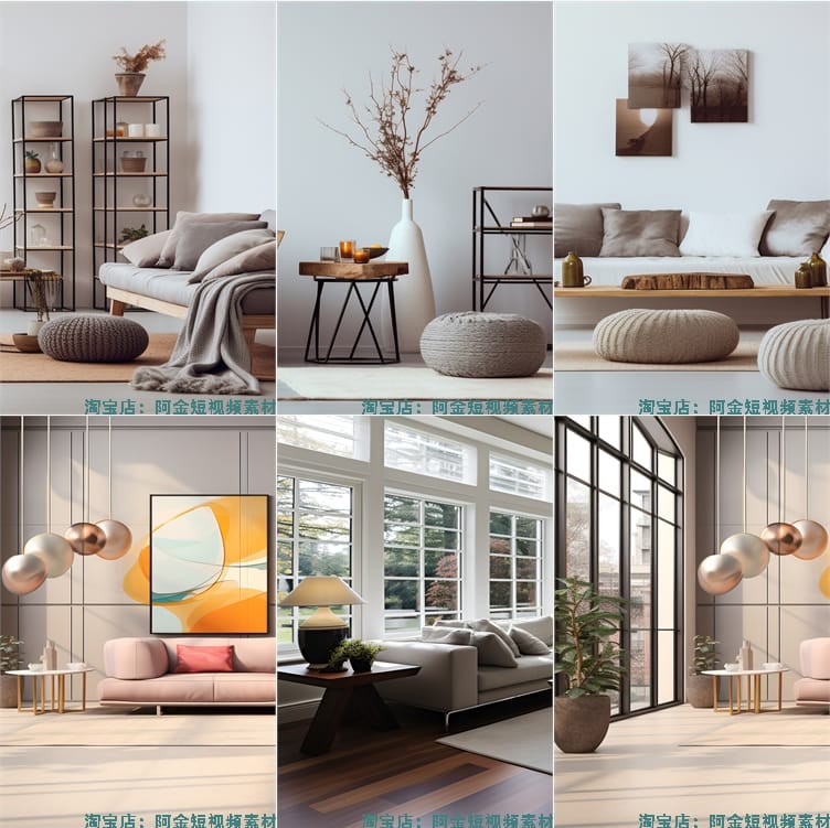 简约室内客厅现代家居温馨绿幕直播间背景图片素材虚拟高清大屏幕