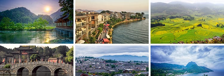 云南大理丽江旅游景点古城自然风景照片摄影高清抖音图片设计素材