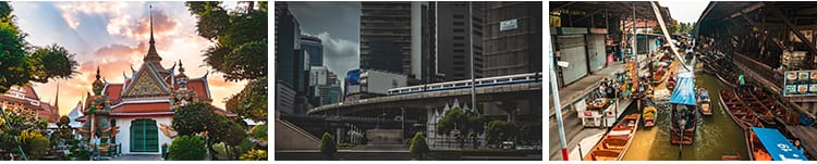 泰国风光东南亚曼谷清迈寺庙人文旅游风景城市建筑景观图片照素材