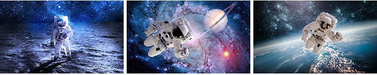 航天科技宇航员空间站月球星际星空太空宇宙探索星球科幻图片素材