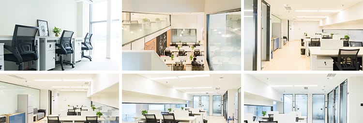 公司企业形象装修场景环境时尚现代商务办公室摄影照高清图片素材