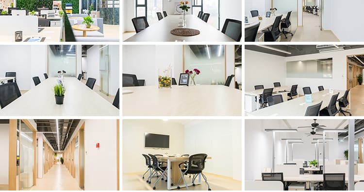 公司企业形象装修场景环境时尚现代商务办公室摄影照高清图片素材