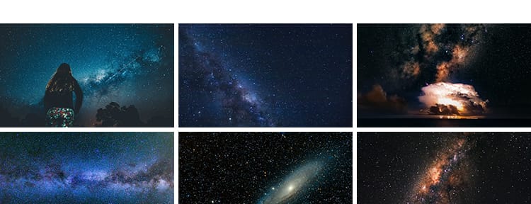 宇宙星云星系星河星空科幻太空银河系夜空粒子摄影JPG图片照素材