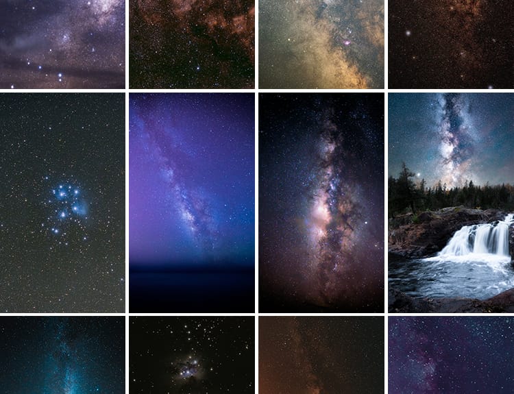 宇宙星云星系星河星空科幻太空银河系夜空粒子摄影JPG图片照素材