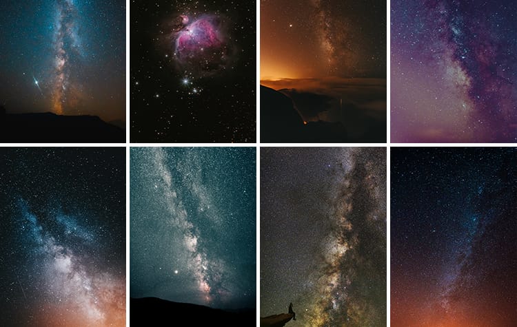 宇宙星云星系星河星空科幻太空银河系夜空粒子摄影JPG图片照素材