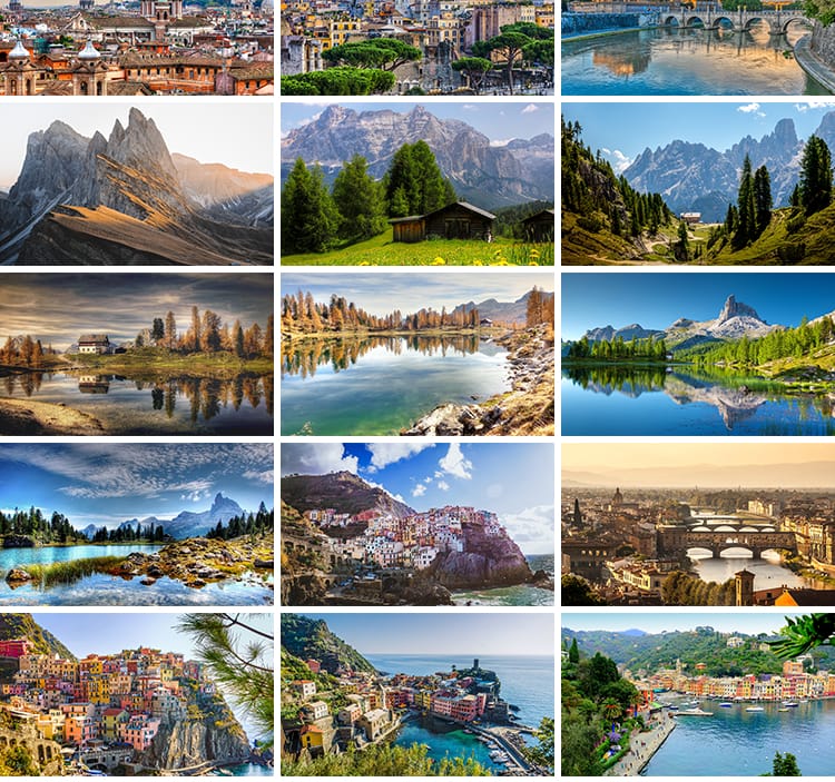 意大利地标城市建筑风光景观罗马威尼斯水城旅游风景照片图片素材