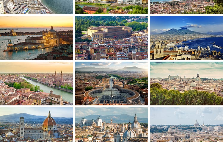 意大利地标城市建筑风光景观罗马威尼斯水城旅游风景照片图片素材