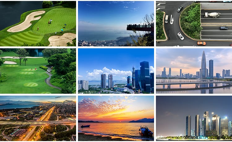 广东深圳城市建筑夜景街道旅游风景摄影照片高清JPG图片设计素材