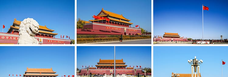 北京天安门国庆城市建筑实拍摄影风光图照片海报设计高清图片素材