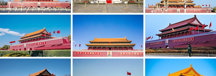 北京天安门国庆城市建筑实拍摄影风光图照片海报设计高清图片素材