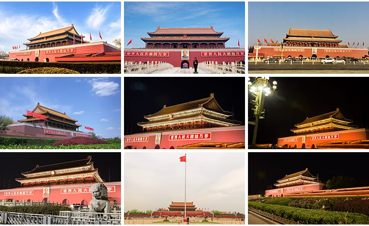 北京天安门国庆城市建筑实拍摄影风光图照片海报设计高清图片素材