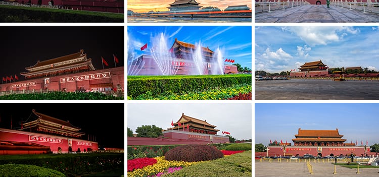 北京天安门国庆城市建筑实拍摄影风光图照片海报设计高清图片素材