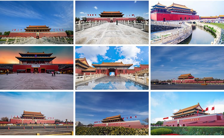 北京天安门国庆城市建筑实拍摄影风光图照片海报设计高清图片素材