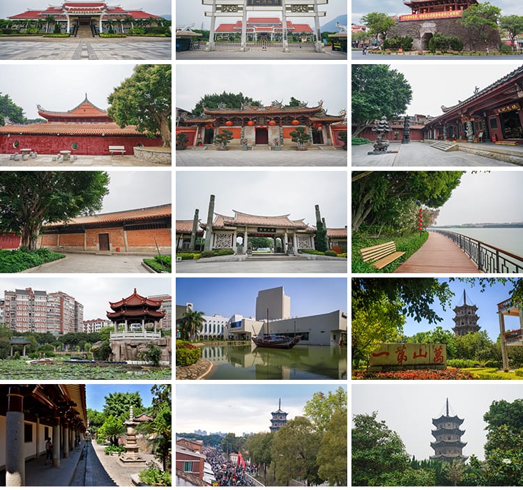 福建泉州旅游景点风光开元寺塔清凉寺崇武古城洛阳桥JPG图片素材