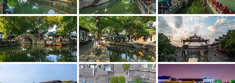 苏州同里古镇建筑江南水乡风景旅游景点JPG摄影照片图片设计素材