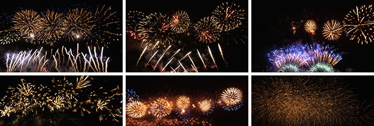 新年礼花烟花绽放夜晚浪漫唯美情感伤夜景高清抖音自媒体图片素材