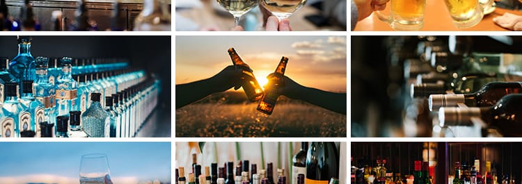 啤酒白酒洋酒烈酒吧夜店酒瓶红酒水饮酒文化威士忌饮料图片照素材