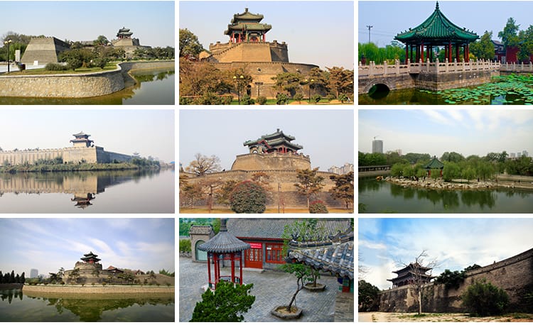 河北邯郸广府古城武灵丛台响堂山石窟京娘湖风光摄影图片JPG素材