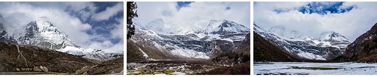 四川甘孜稻城亚丁旅游景点高原风景雪山自然风光JPG摄影图片素材