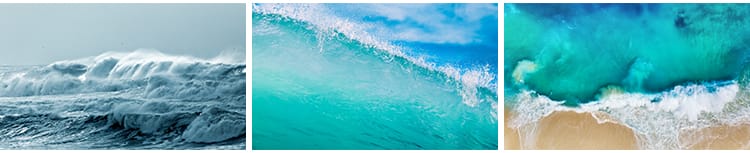 海浪花海边海浪波涛汹涌蓝色海洋礁岩石波浪高清摄影照片图片素材