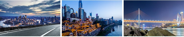 重庆城市风光建筑夜景旅游风景点照片洪崖洞摄影抖音图片高清素材