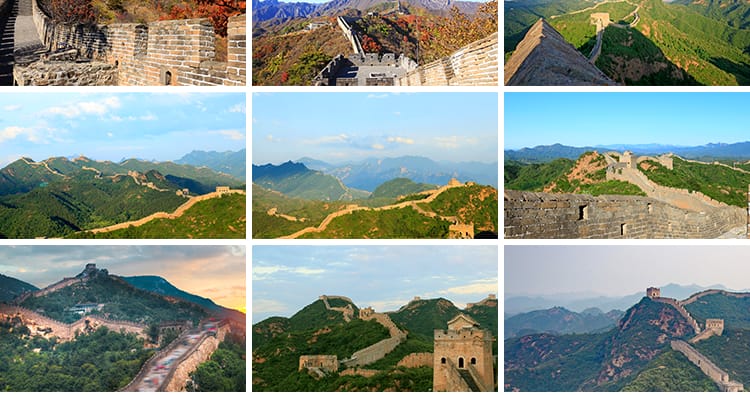 大气巍峨万里长城祖国大好河山壮丽壮观美景自然风景风光图片素材