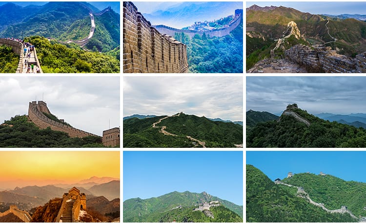 大气巍峨万里长城祖国大好河山壮丽壮观美景自然风景风光图片素材