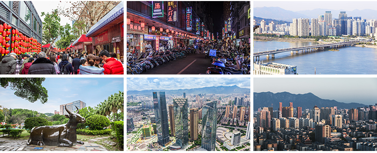 福建福州城市风光夜景街景旅游风景建筑三坊七巷JPG高清图片素材