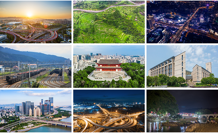 福建福州城市风光夜景街景旅游风景建筑三坊七巷JPG高清图片素材