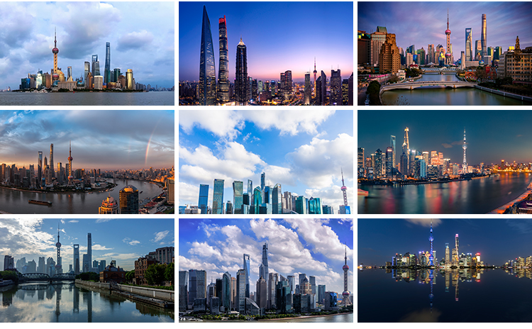 上海东方明珠夜景建筑摄影旅游风景照片JPG高清海报设计图片素材