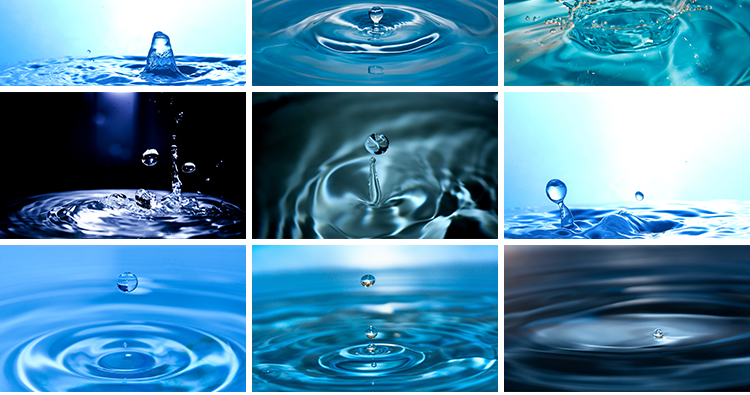 水波涟漪波纹水滴水花水滴水纹清澈水面照片摄影JPG图片设计素材