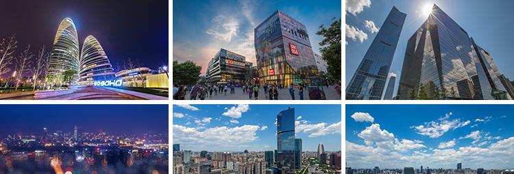 北京城市建筑风光天安门天坛故宫夜景旅游风景点照片高清图片素材