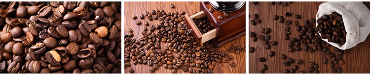 咖啡豆可可豆咖啡场景特写实拍高清摄影宣传图片照片设计背景素材