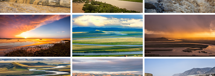 中国黄河流域自然风光壶口瀑布黄河流九曲十八弯摄影JPG图片素材